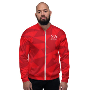 GYMPOLO Unisex Bomber Jacket - Red