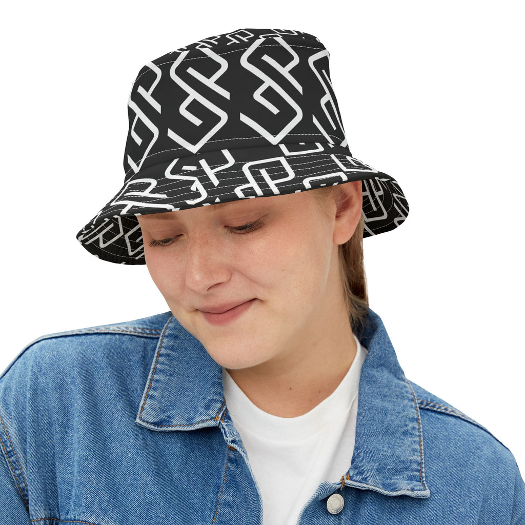 GYMPOLO Unisex Bucket Hat - Black