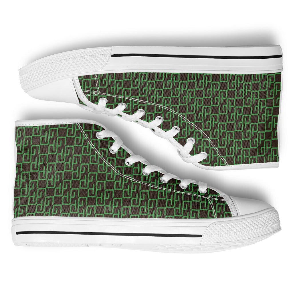 GYMPOLO Unisex Urban Peak High Top Shoes - Green