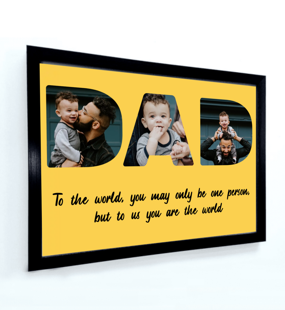 GYMPOLO Custom Dad Tribute Canvas