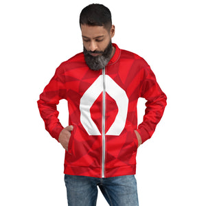 Unisex Red Bomber Jacket