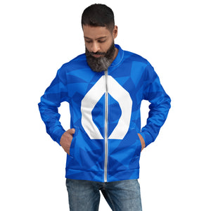 Unisex Blue Bomber Jacket