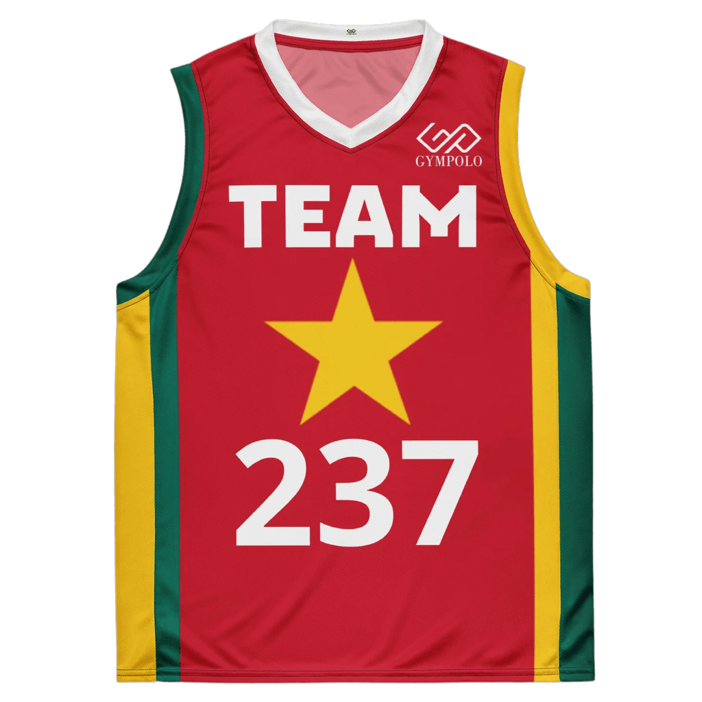 GYMPOLO Recycled unisex basketball jersey