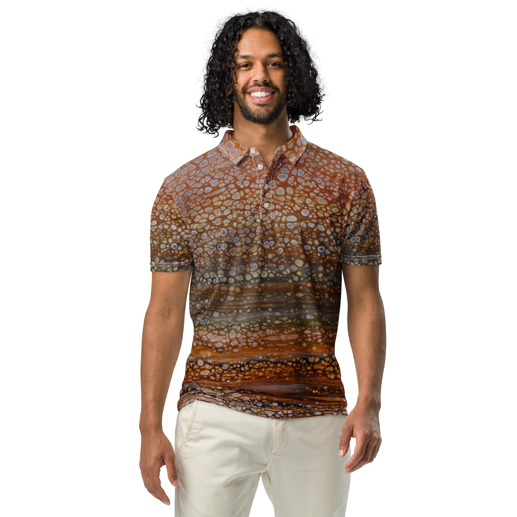 GYMPOLO Men’s slim fit polo