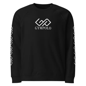 GYMPOLO Unisex organic raglan sweatshirt